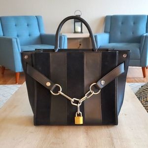 Alexander Wang Attica Suede Satchel Bag